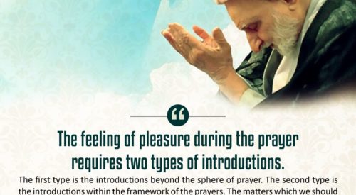 Feeling of Pleasure During Prayer