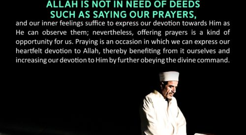 Allah is Not Need of Deeds (Alireza Panahian)