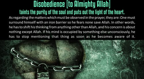 Disobedience of Allah Almighty (Ayatollah Taqi Bahjat)