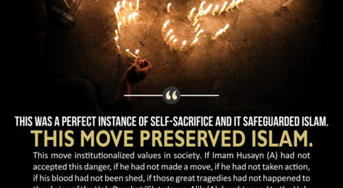 Self Sacrifice (Sayyid Ali Khamenei)