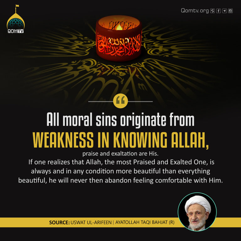 Moral Sins (Ayatollah Taqi Bahjat)