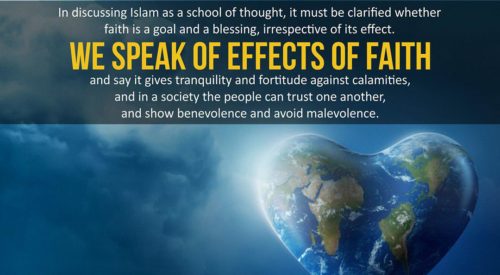 Effects of Faith (Ayatollah Murtada Mutahhari)