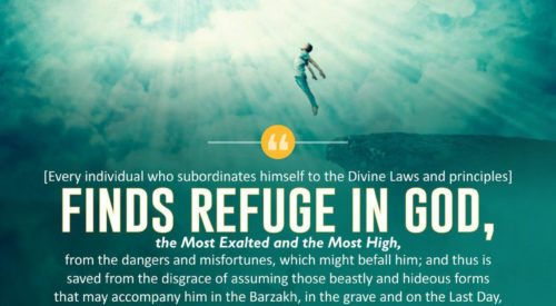 Finds Refuge in God (Imam Khomeini)