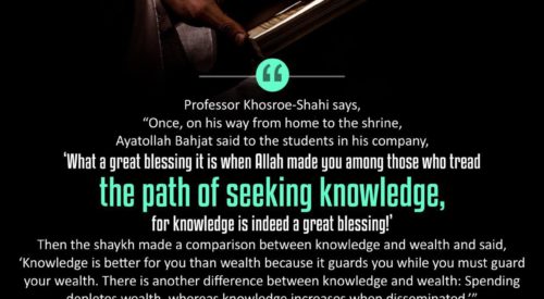 Path of Seeking Knowledge (Ayatollah Taqi Bahjat)