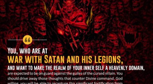 War with Satan and his Legions
