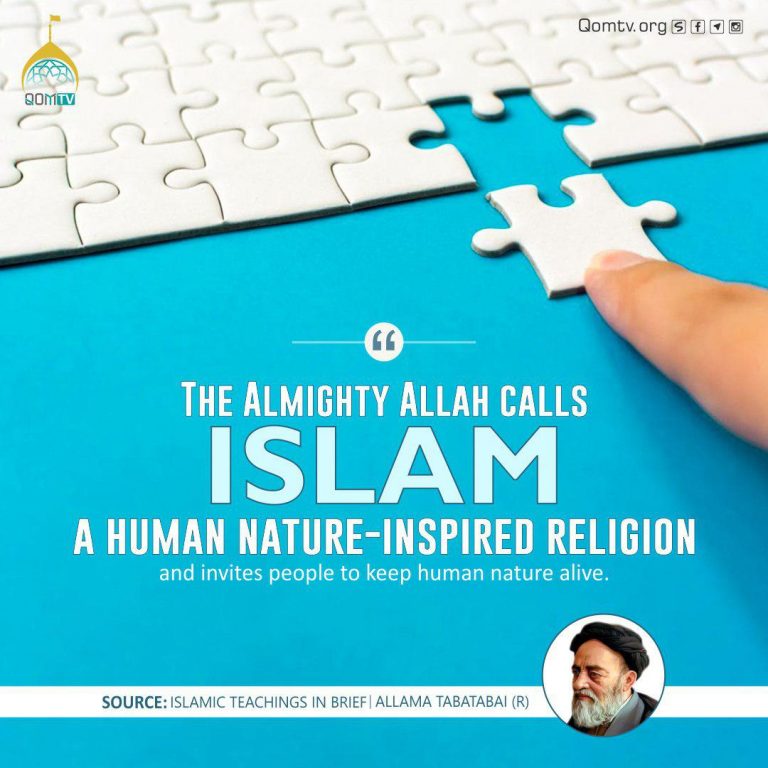 Islam Human nature Inspired Religion
