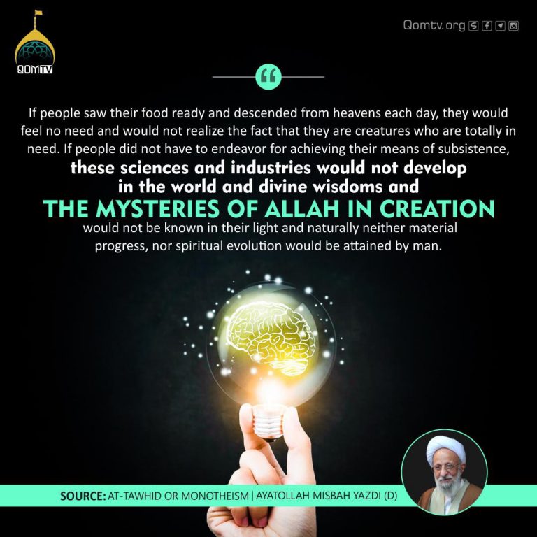 Mysteries of Allah in Creation (Ayatollah Misbah Yazdi)