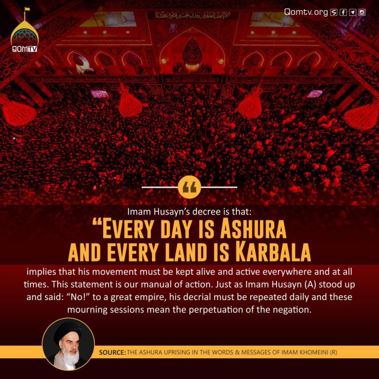 Every Day is Ashura and Every Land is Karbala