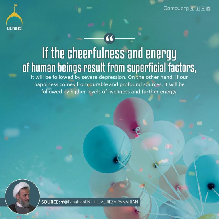 Cheerfulness and Energy of Human Being (Alireza Panahian)