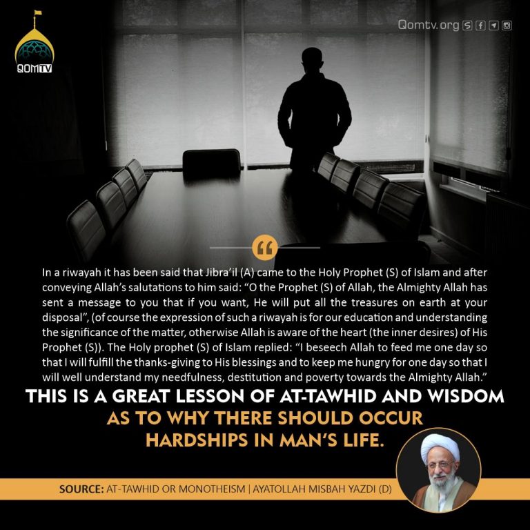 Hardship in Man's Life (Ayatollah Misbah Yazdi)