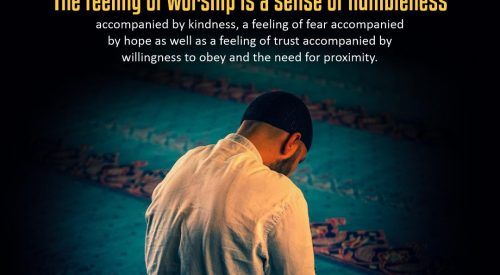 Worship is a Sense of Humbleness (Alireza Panahian)