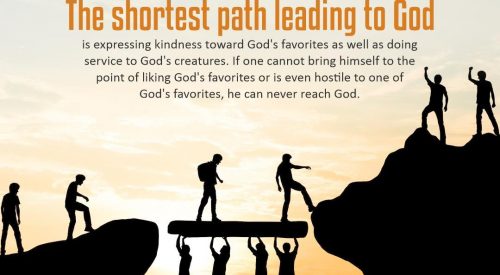 Shortest Path Leading to God