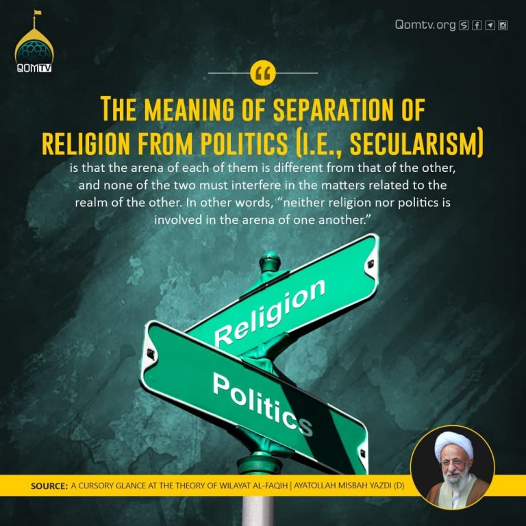 Separation of Religion and Politics