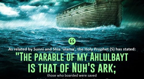 Parable of My Ahlulbayt is that of Nuh's Ark