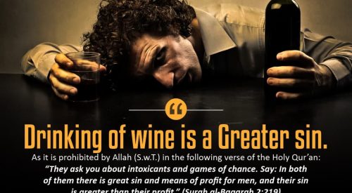 Drinking of Wine is a Greater Sin