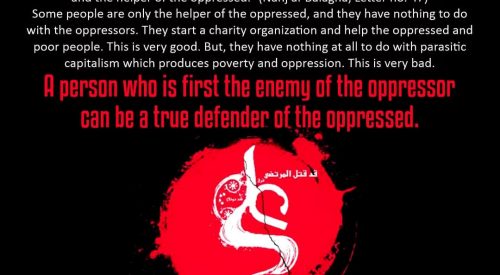 Be the Enemy of Oppressors (Alireza Panahian)