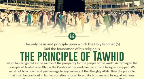 the Principle of Tawhid
