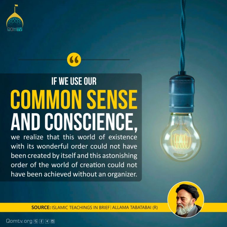 Common Sense and Conscience