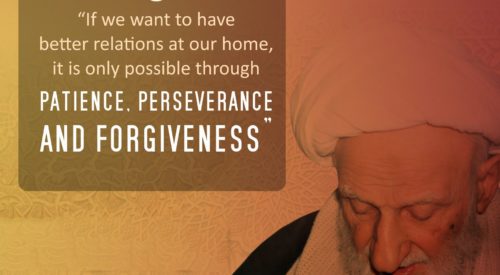 Patience Preservice and Forgiveness (Ayatollah Taqi Bahjat)
