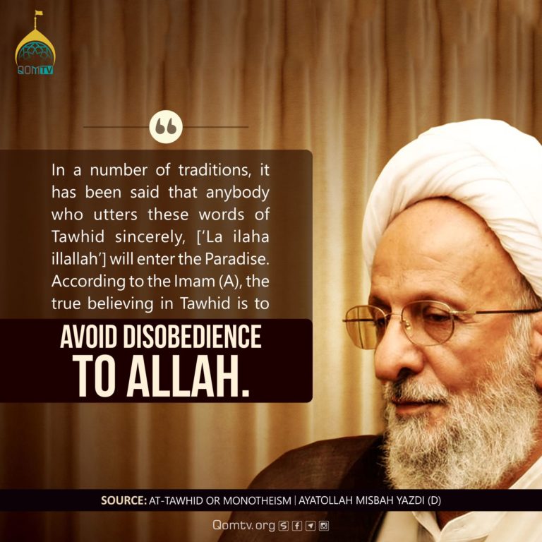 Avoid Disobedience of Allah (Ayatollah Misbah Yazdi)