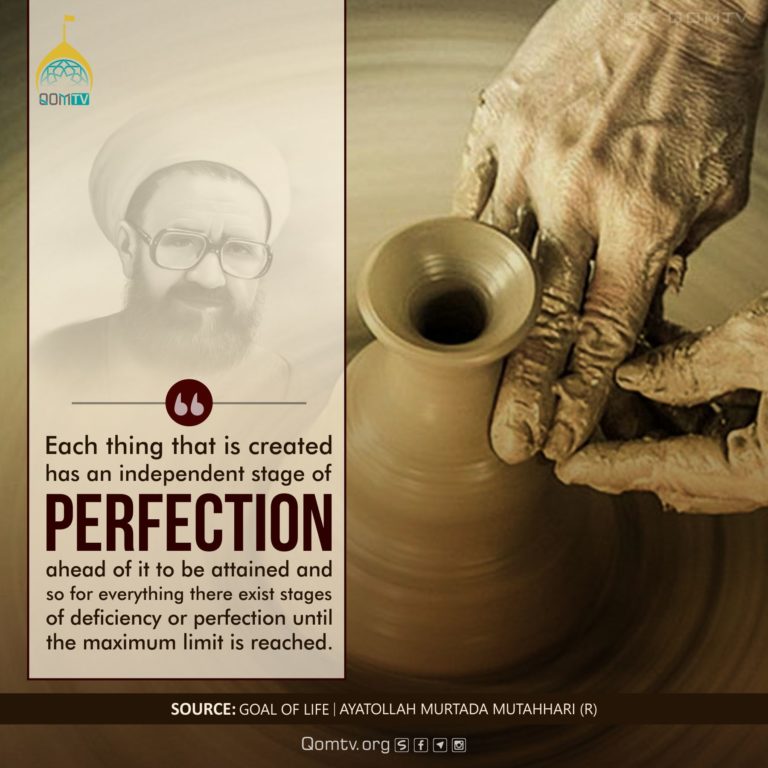 Stage of Perfection (Ayatollah Murtada Mutahhari)