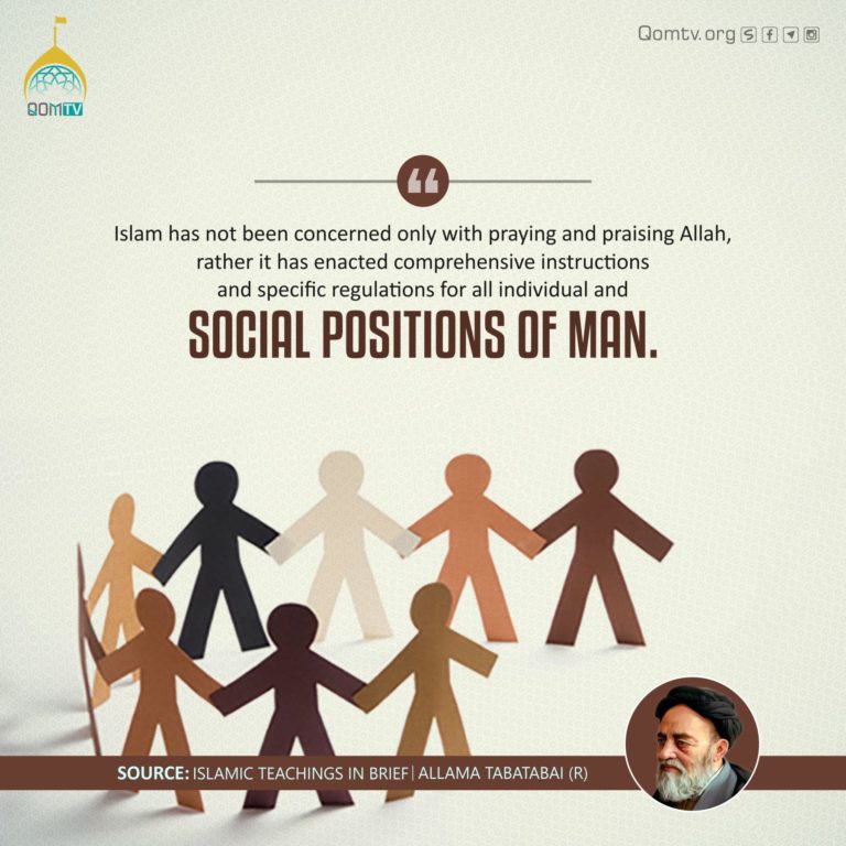 Social Position of Man (Allama Tabatabai)