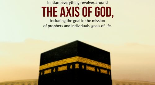 Islam Revolves Around Axis of God