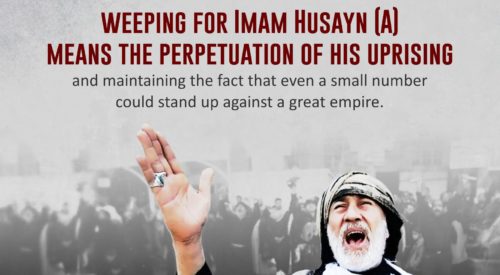 Weeping for Imam Husayn (A)