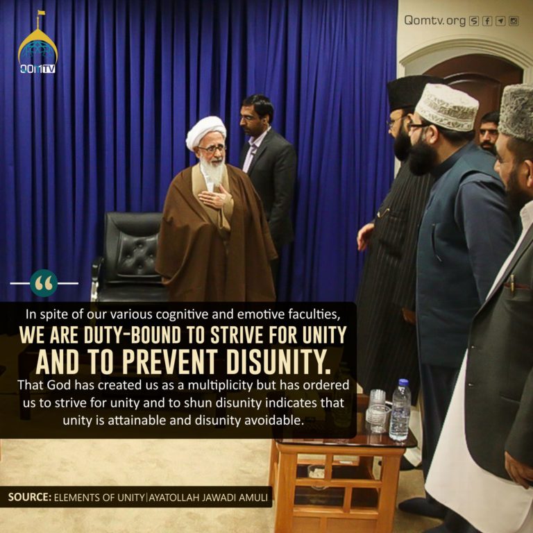 Strive for Unity (Ayatollah Jawadi Amuli)